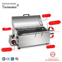 Nouvelle machine à gaufres japonaises rotative à gaz Momentum Street Stall avec garantie de six mois NP-363