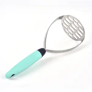 Stainless Steel Potato Masher Perfect For Making Mashed Banana Bread Pumpkin Puree And Vegetables