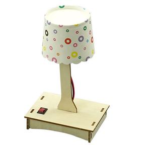 Lampe <span class=keywords><strong>de</strong></span> <span class=keywords><strong>table</strong></span> en bois colorée DIY pour l'expérimentation scientifique et <span class=keywords><strong>la</strong></span> création manuelle des élèves du primaire – Modèle <span class=keywords><strong>de</strong></span> jouet à assembler - Product Image 4