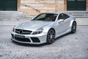 Kit de Carrocería Ancha Estilo BS para Mercedes-Benz SL R230 (2001-2012), Parachoques Delantero/Trasero Mejorado, Alerón Autoadhesivo, Nuevo - Product Image 3