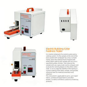 Testador Automático de Resistência à Fricção para Têxteis e Couro, Controle de Qualidade em Laboratório |   Marca ZENROTEST Garantia de 1 Ano AATCC - Product Image 3