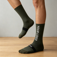 Chaussettes de course et de gymnastique personnalisées Unisex Coolmax Jacquard Broderie Réduction tarifaire Commande urgente
