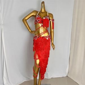 Nuovi Costumi Artigianali per Danza del Ventre Samba e Carnevale, Abbigliamento per Spettacoli di Danza Latina, per Eventi e Spettacoli di Danza del Ventre - Product Image 1