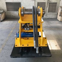 Compacteur à plaques vibrantes hydrauliques pour excavatrices, usage construction, personnalisable
