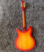 Gitar Elektrik Weifang Rebon 6 Senar Ricken 330 Warna Cherry Sunburst