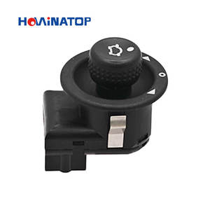 HOWINATOP 93BG-17B676-BA pour <span class=keywords><strong>Ford</strong></span> Mondeo MK2 MK3 Fiesta Commutateur de commande à distance pour rétroviseur latéral réglable 93BG17B676BB - Product Image 4