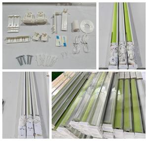 Sunale Dễ dàng cài đặt <span class=keywords><strong>Zebra</strong></span> Rèm mùa xuân Con lăn bóng râm trong vải không thấm nước để sử dụng nhà - Product Image 4