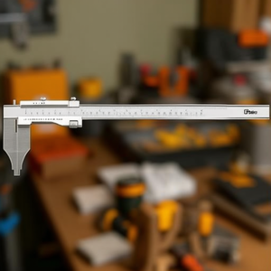 Calibrador Vernier Takeo de 150 mm, Herramienta de Medición Mecánica de Precisión - Product Image 3