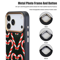 Fundas de Teléfono Personalizadas de Lujo con Logotipo Personalizable, Impresión UV, Resistentes a Impactos, TPU+PC, Sublimación, para iPhone 17 16 15 14 Pro Max