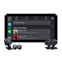 Sistem Android Motor 6 Inci Carplay Android Auto, Dashcam Motor, Navigasi GPS dan Radar BSD M12 Pro