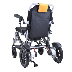 <span class=keywords><strong>Fauteuil</strong></span> roulant électrique haut de gamme DYW-459-46A5 avec batterie au lithium amovible, autonomie de 25 km, accoudoirs rabattables, <span class=keywords><strong>roulettes</strong></span> en PU de 8 pouces et moteur brushless de 150 W - Product Image 2