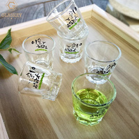 Verre à liqueur personnalisé, Bar Party Shot Glass Korean Soju Cup Tasses vierges