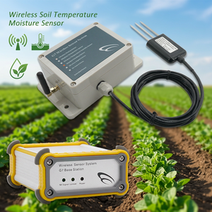 Moniteur de température et d'humidité du sol sans fil Lora Lorawan, testeur de sol, capteur, système d'irrigation intelligent avec capteur d'humidité du sol - Product Image 1
