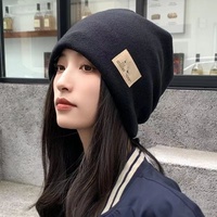 Gorro con forro de seda satinada, gorros térmicos de punto cálidos, gorros lisos para hombres y mujeres, gorros de caza con logotipo personalizado, gorros de invierno acrílicos, gorro