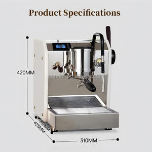 Bơm rung 9 bar Máy pha cà phê espresso chuyên nghiệp nhóm đơn thương mại Máy pha cà phê Espresso cho gia đình - Product Image 6