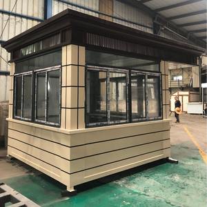 Vente en gros et personnalisation : Cabine de sécurité mobile en structure acier moderne, Pavillon de sécurité, Villa conteneur extensible, pour centres commerciaux - Product Image 4