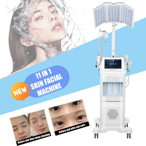 <span class=keywords><strong>Prix</strong></span> de gros, appareil multifonctionnel de soin de la peau du visage Hydra Beauty 12 en 1 avec tête de rotation vortex - Product Image 1