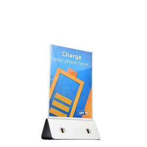 Nuovi Arrivi 2024 Prodotti Elettronici di Tendenza Stazione di Ricarica per Smartphone 13000 mAh con Menu e Pubblicità per Ristoranti - Product Image 1