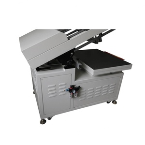Professional One-Color Card <b>Paper</b> UV Screen Printer High-Speed Semi-Automatic High-Accurate Tilted-Arm Vacuum <b>Table</b> Brand New - Product Image 4