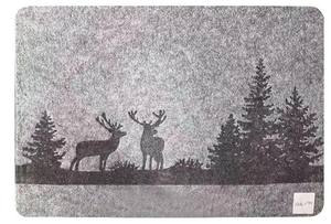 Felt Tablecloth Insulation <b>Pad</b> Set Knife Fork Bag Woolen <b>Cushion</b> Water-Absorbing Cup <b>Pad</b> Thick Western-Style Tablecloth-Modern - Product Image 3