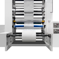 Presse CI 8 couleurs 350 m/min pour sacs de courses, étiquettes de boissons et films d'emballage pour snacks, machine d'impression flexographique pour films plastiques