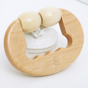 Outils de massage en bois personnalisés en gros, rouleau manuel pour le massage <span class=keywords><strong>des</strong></span> épaules, du cou, de la taille, du visage, produits de massage <span class=keywords><strong>des</strong></span> <span class=keywords><strong>pieds</strong></span> - Product Image 4