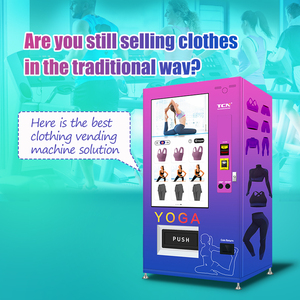 Máy Bán Hàng Tự Động Màn Hình Quảng Cáo TCN Quần Áo Máy Bán Hàng Tự Động Mặc Yoga Cho Sân Vận Động Và Phòng Tập Thể Dục - Product Image 6