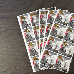 Autocollants Anime Personnalisés Découpés sur Mesure, Brillants avec Feuille d'Or, Étiquettes Adhésives pour Cadeaux de Convention et Articles de Collection pour Fans - Product Image 5