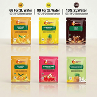 Fruit Flavor Instant Drink Powder Strawberry Juice Powder Pineapple Banana Grapes Orange Boxes Bags Bulk