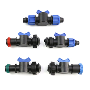 Connecteur de sortie pour tuyau plat en plastique durable avec anneau de verrouillage pour l'irrigation des serres - Product Image 6