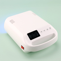 Prix usine 108W Sans Fil Pro Cure LED Lampe à Ongles avec Ventilateurs de Refroidissement Rechargeable pour Salon Professionnel Utilisation Nail Supply Logo