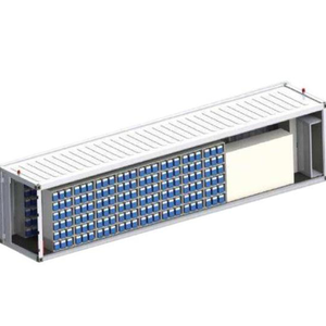 GSO 300kwH 500kwh 1MWH Lifepo4 Baterai Lithium Ion Hibrid Sistem Penyimpanan Energi Baterai Kontainer Surya - Product Image 1