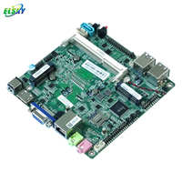 ELSKY NANO-ITX 120x120mm Motherboard Kecil Ddr3 Mendukung Prosesor Intel Haswell Broadwell Core I3 I5 I7 CPU I5-5200U