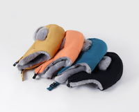 QJ OEM Personnalisé Nouveau Style Bonnet Ushanka Thermique Chaud d'Hiver, Bonnet Trapper Épaissi pour Ski et Activités de Plein Air avec Cache-Oreilles, Bonnet de Cyclisme, Vente en Gros