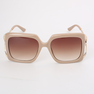 OEM New Trendy SP10330 UV400 Protection Full Rim Square Women Sunglasses with metal temple Outdoor Use Fashion - Product Image 3