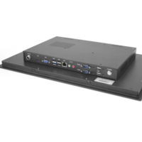 PCs industriels à écran tactile capacitif LCD 18,5 pouces avec processeur Intel Celeron J1900/i3/i5/i7, SSD 64 Go, 4 Go/8 Go de RAM