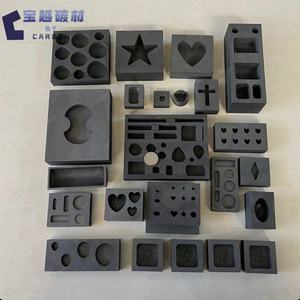 Stampi in Grafite di Forma Speciale, Crogioli Multi-foro, per Lingotti di Metalli Non Ferrosi, Formatura di Oro e Argento, Disponibili - Product Image 5