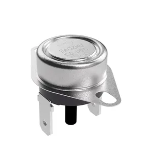 KSD电机恒温器KSD301热切断开关不锈钢陶瓷热保护器，用于咖啡KSD301 16A恒温器