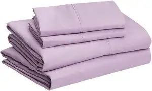 Aangepaste 4-delige 1800tc Home Microfiber Dekbedovertrek Set Laken Voor Dekbed Beddengoed Set