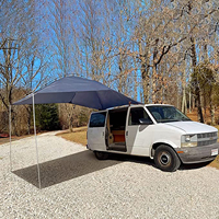 Usine directe personnalisé extérieur Portable étanche Camping SUV arrière pliant parasol abri voiture tente arrière