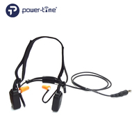 Casque talkie-walkie casque à conduction osseuse avec PTT pour pompier
