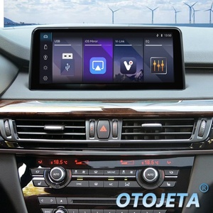 หน้าจอสัมผัสขนาด 10.25 นิ้ว ระบบ Linux รองรับ Wireless CarPlay และ Android Auto สำหรับรถยนต์ BMW X5 X6 F15 ปี 2014-2017 ระบบ NBT EVO วิทยุติดรถยนต์ มัลติมีเดีย วิดีโอ ดิสเพลย์ - Product Image 1