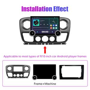 Autoradio Android 2 Din pour <span class=keywords><strong>Renault</strong></span> <span class=keywords><strong>Master</strong></span> III 2010-2022 avec Écran QLED 2K de 11,8" à Double Bouton Diamant, Stéréo Android <span class=keywords><strong>Auto</strong></span> et CarPlay - Product Image 5