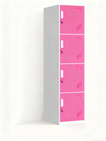 Armoire de rangement en acier au design moderne avec serrure à clé, écologique et durable pour usage domestique et hôtelier, prix d'usine, mobilier de maison