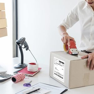 Etichette Termiche Autoadesive Impermeabili per Spedizioni, Uso Industriale e Alimentare, Etichette Termiche per Cartoni - Product Image 4