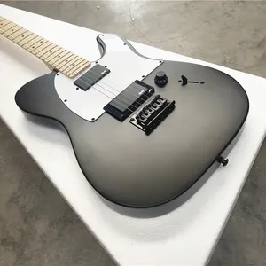 High quality spot sale of signature jazz master / 6-string electric guitar/maple-neck/matte black