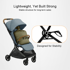 Poussette de voyage légère pour avion, chariot pour bébé, produits pour nouveau-nés, bébé - Product Image 5