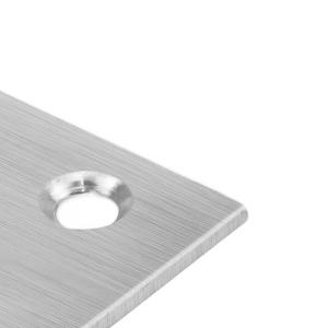 Livraison gratuite, supports d'angle en acier inoxydable à 90 degrés, supports en forme de L, supports triangulaires en fer, supports de meubles, supports de table, supports de chaise - Product Image 2