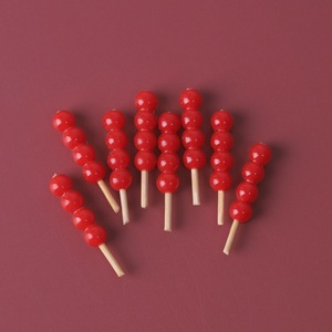 Mini simulazione roccia zucchero spiedini di zucca <span class=keywords><strong>in</strong></span> resina Cabochon finto Mini cibo fai da te Scrapbooking artigianale <span class=keywords><strong>in</strong></span> miniatura accessori per la casa delle bambole - Product Image 6