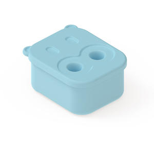 Boîte à goûter pour enfants Hippo - <span class=keywords><strong>Sans</strong></span> désordre, silicone alimentaire, boîte à goûter portable anti-fuite pour tout-petits - Product Image 2